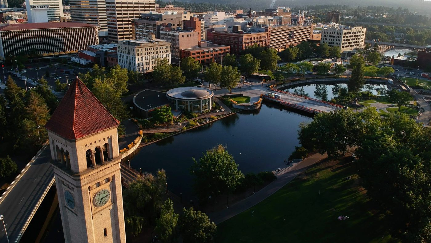 spokane - best city to retire in WA.