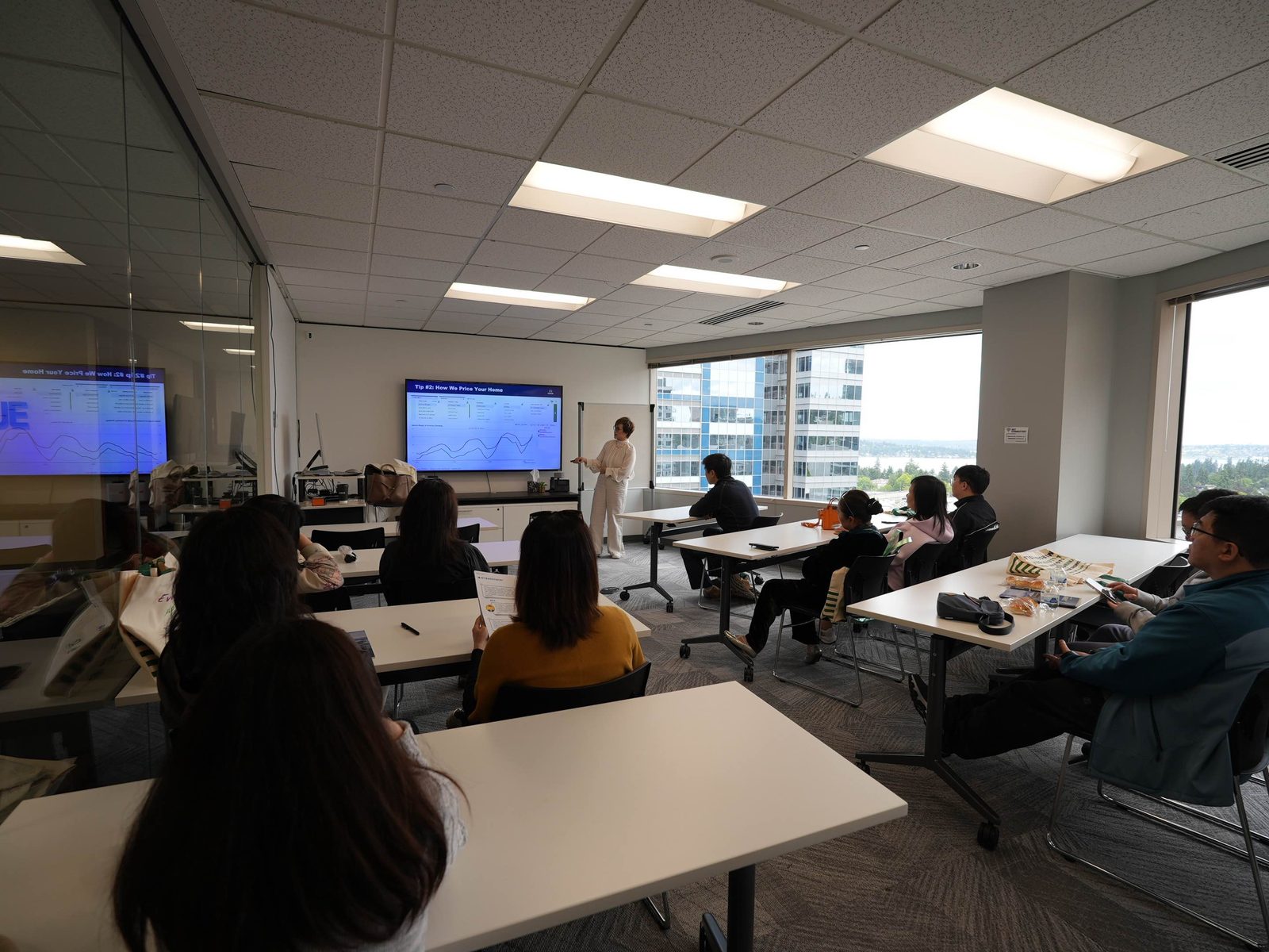 Maggie Sun Real Estate market briefing seminar explaining Seattle price per square foot trends
