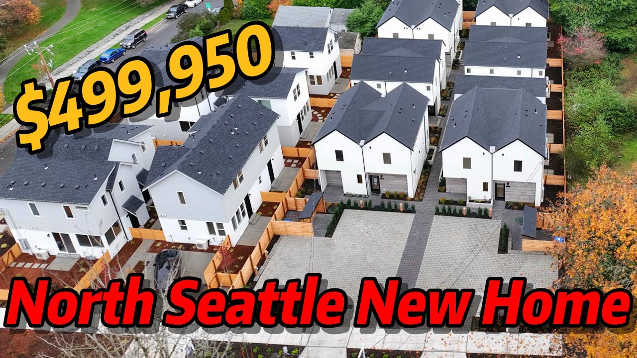 Video: $499,950 New Home in North Seattle