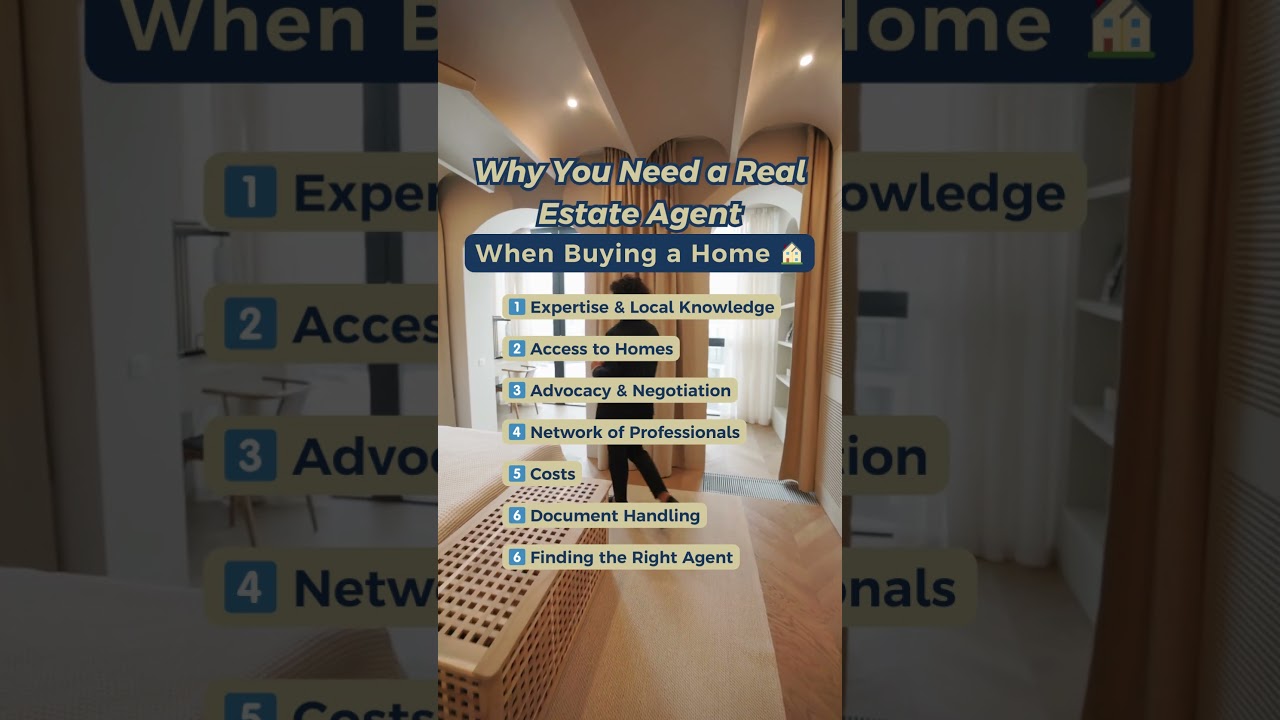 Video: 🏡✨Why You Need a Real Estate Agent When Buying a Home ✨🏡