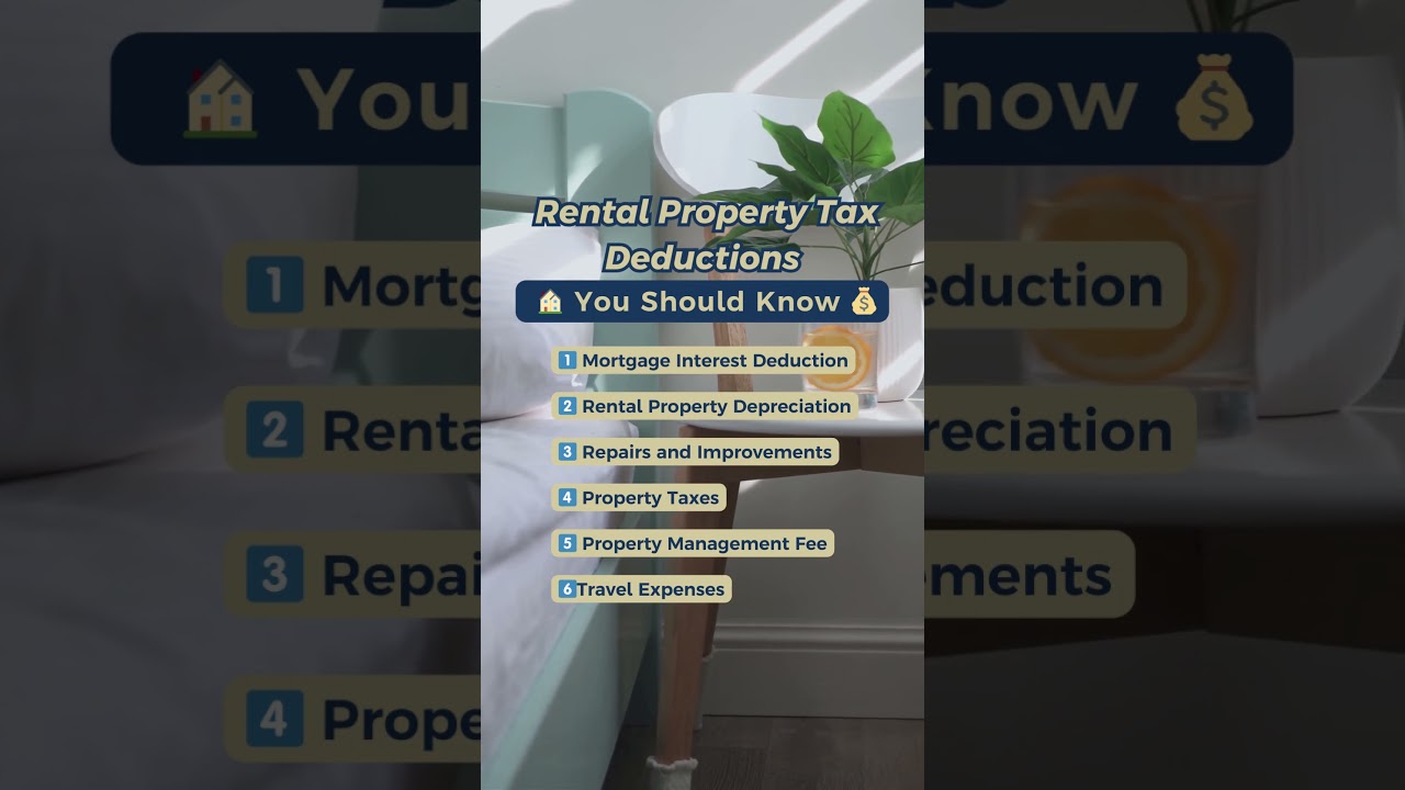 Video: 🏠 Rental Property Tax Deductions You Should Know 👀