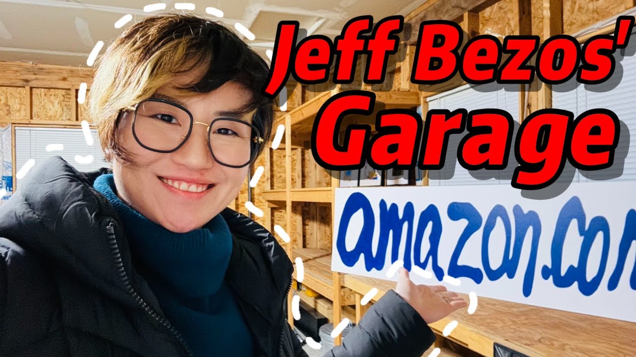 Video: Inside Jeff Bezos’ garage where he started AMAZON! 👀