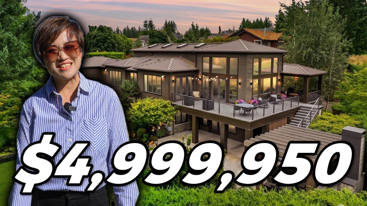 Video: Inside a $5 MILLION Seattle Dream Home with Mountain Views