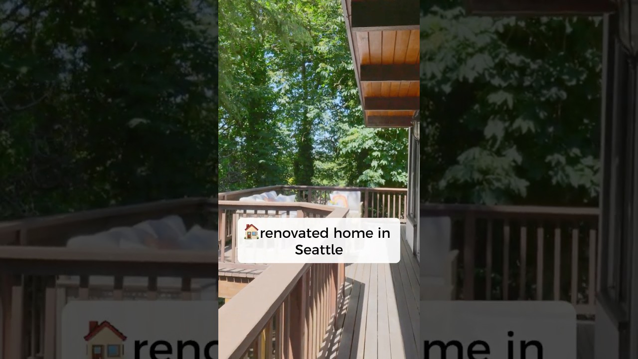 Video: Renovated Maple Leaf Cozy Home in Seattle! #buyinghome #realestate #seattle #housetour #mapleleaf