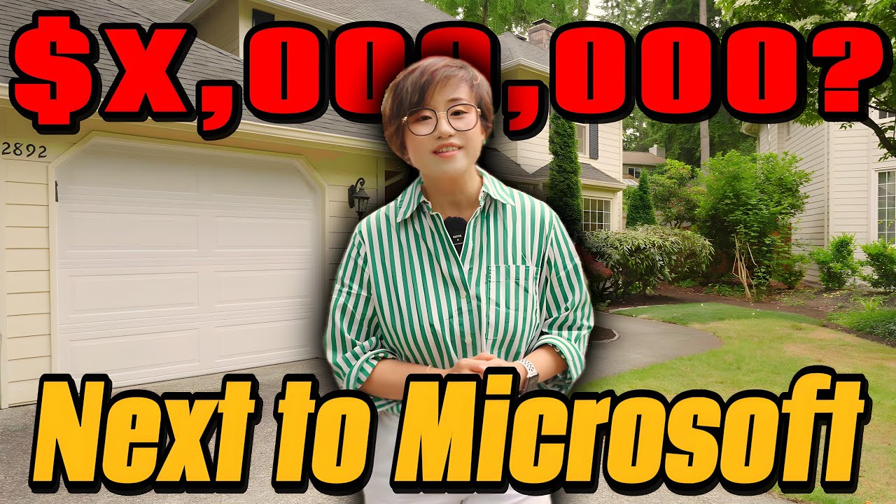 Video: How Much for a Classic Bellevue Home Next to Microsoft? #buyinghome #bellevue #homebuyers