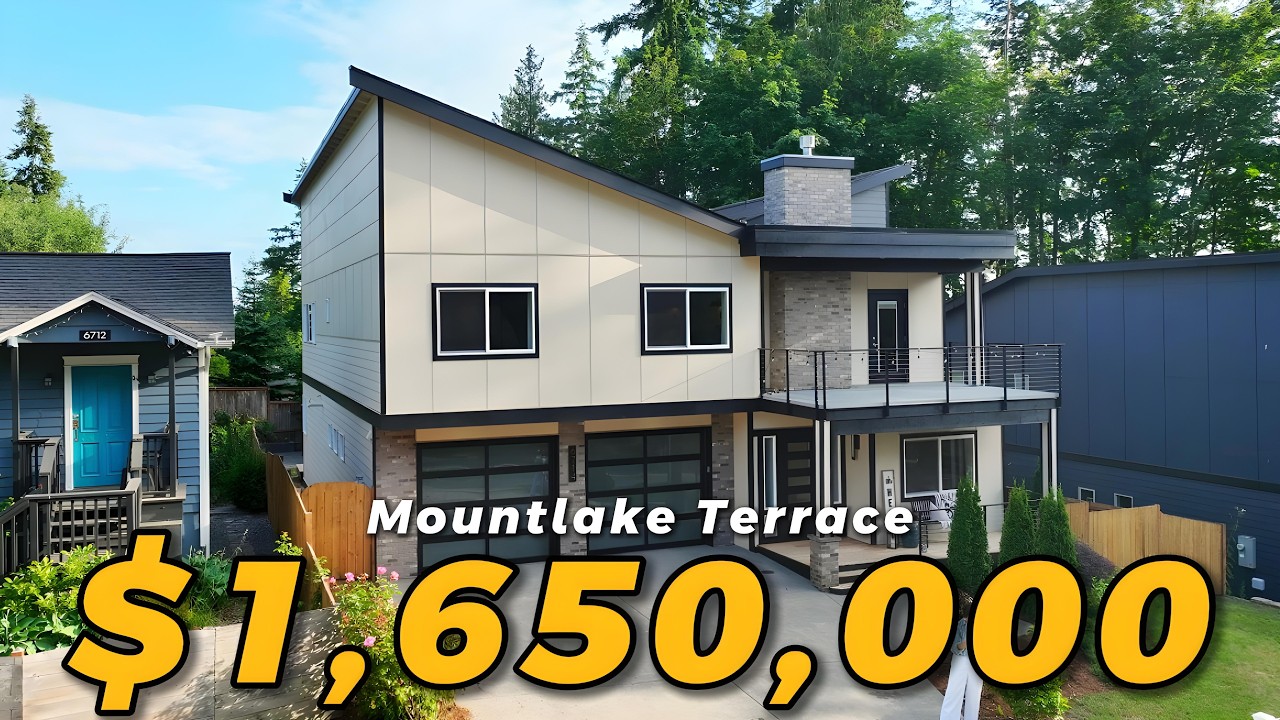 Video: You Won’t Believe What $1.65M Gets You Near Seattle in 2025🤯 #buyinghome #realestate #housetour