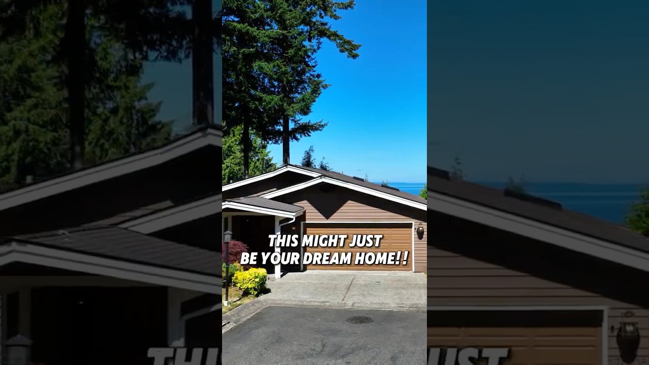 Video: Love peace, sunshine, and ocean views? Check out this one! #buyinghome #realestate #seattle #home