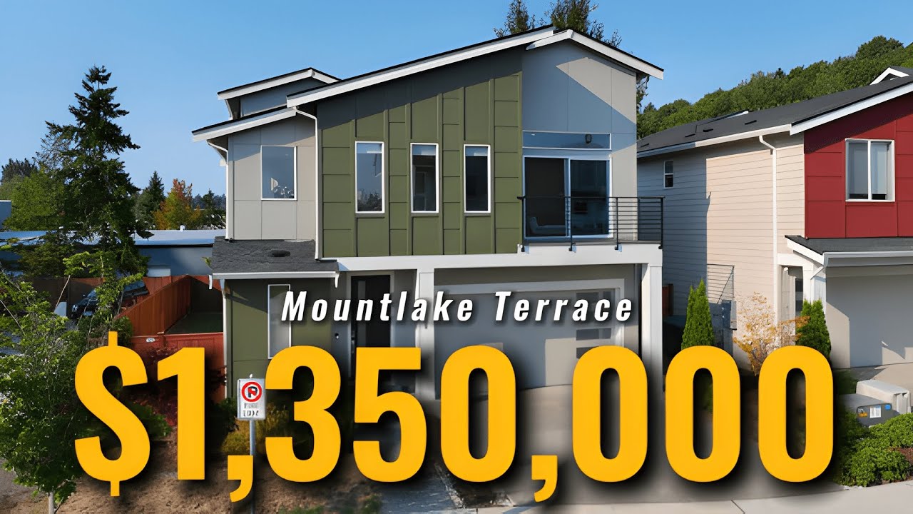 Video: HOUSE TOUR: Stunning 2021-Built Home in Mountlake Terrace