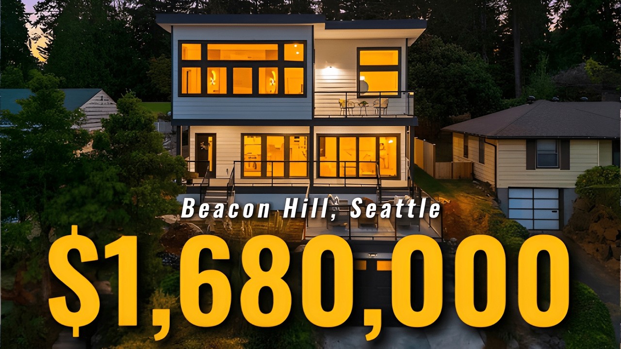 Video: Don’t Miss This Brand-New Seattle Luxury Home (2024 Build!)