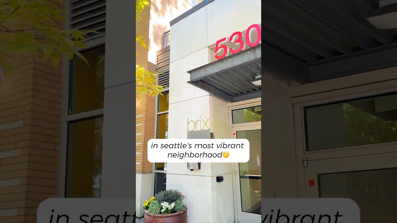 Video: What’s it like to live in Seattle’s most vibrant neighborhood? #realestate #seattle #condo #home